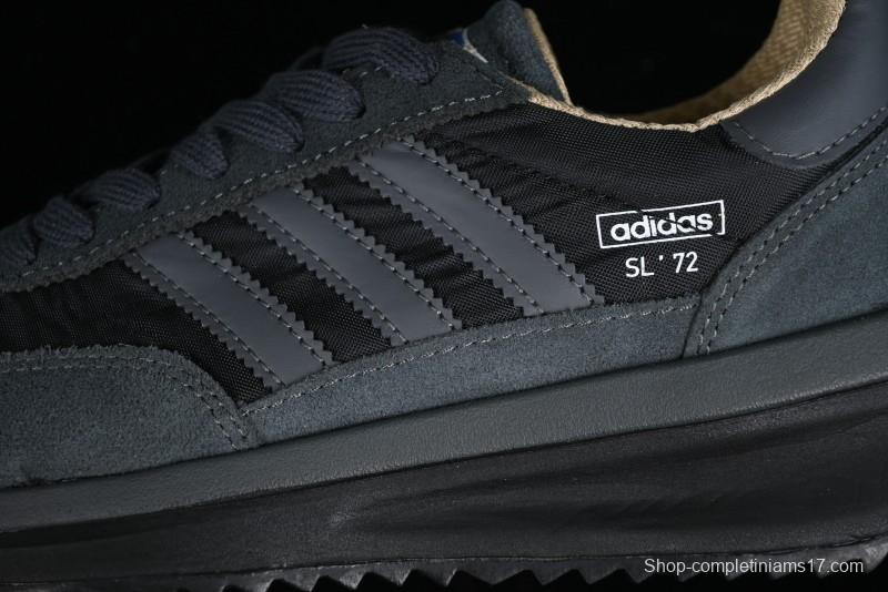 Adidas Originals SL 72 Retro Running Shoes with Nylon Upper and Rubber Outsole - IH5569