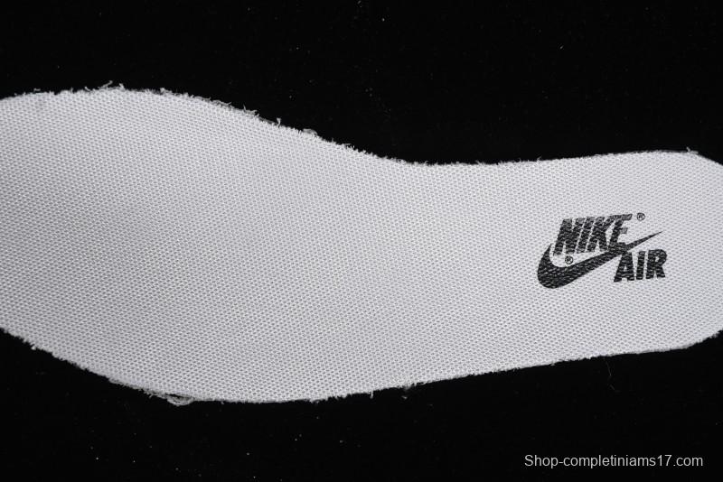 Nike Travis Scott x Fragment Design x Jordan Air Jordan 1 Low OG SP AJ1 LV Grey Black Pig Print Low-top Casual Sneakers - SJ2068-101