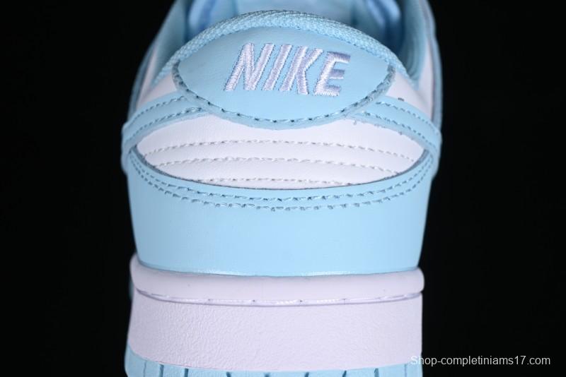 Nike Dunk Low Retro SB Casual Sneakers in Ice Blue Colorway - DV0833-104
