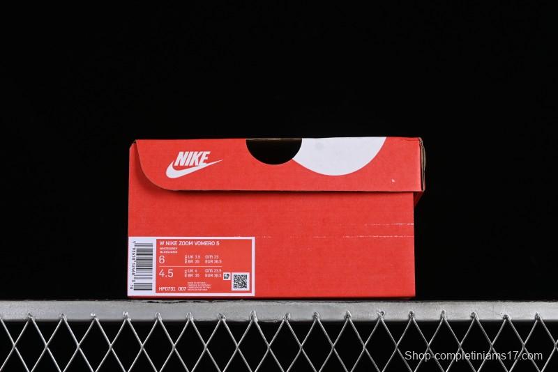 Nike Zoom Vomero 5 Retro Casual Running Shoes with EVA Lightweight Cushioning - HF0731-007