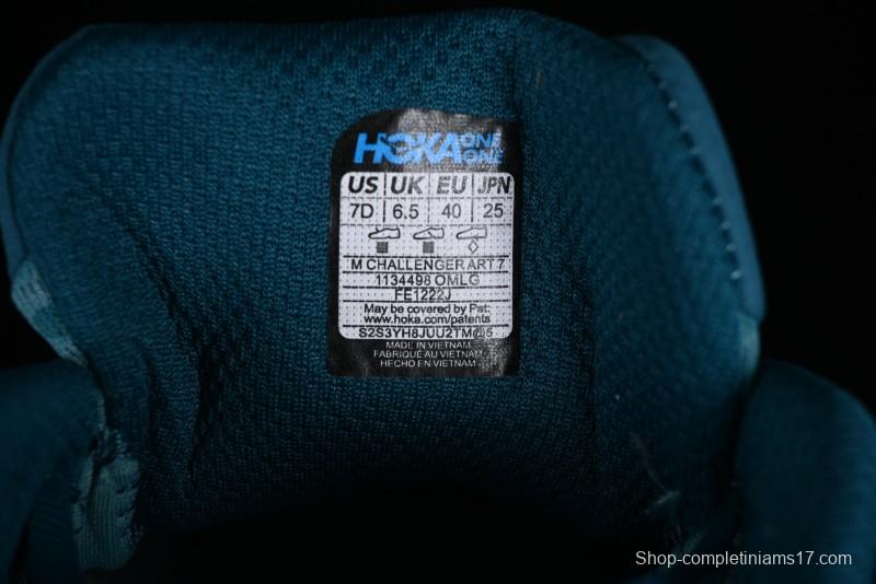 Hoka One One Challenger ATR 7 Low Trail Running Shoes with Enhanced Cushioning and Breathable Mesh - 1134498 OMLG