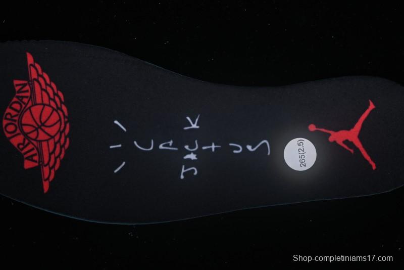 Nike Travis Scott x Air Jordan 1 Low OG AJ1 Reverse Swoosh Sneakers - DM7866-202