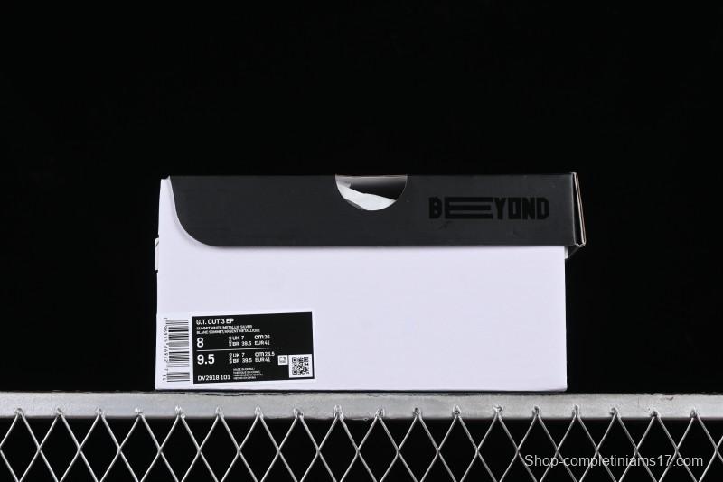 Nike Air Zoom G.T.Cut 3 EP Basketball Shoes with Full-Length ZoomX Foam and Flywire Technology - DV2918-101