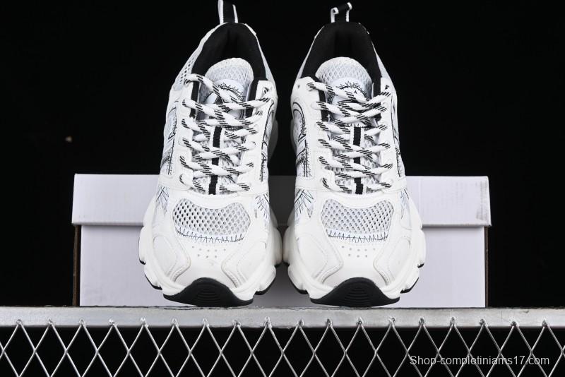 Dior Chrono Round Toe Lace-Up Lifestyle Casual Running Shoes - 59K GREY