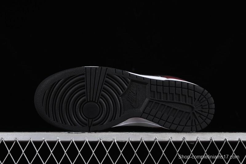 Nike Dunk Low SB Wine Red Black Low-Top Skateboarding Shoes - FJ4616-600