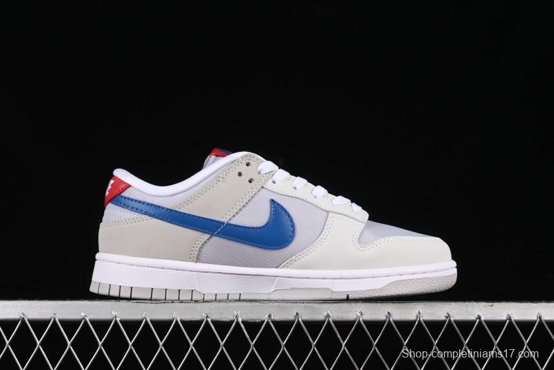 Nike Dunk Low SB Silver Surfer Skateboarding Shoes with Metallic Silver Upper - HF0391-001