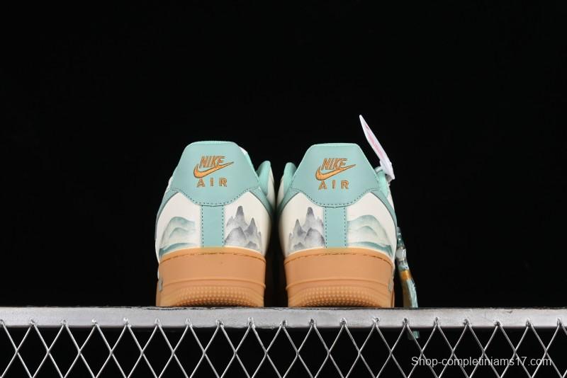 Nike Air Force 1 '07 Low Green Hill Casual Sneakers - XC2351-550