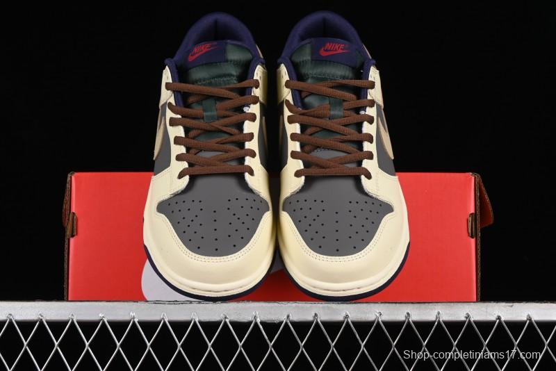 Nike Dunk Low SB Casual Skate Shoes with Chestnut-Inspired Design - FV8106-361