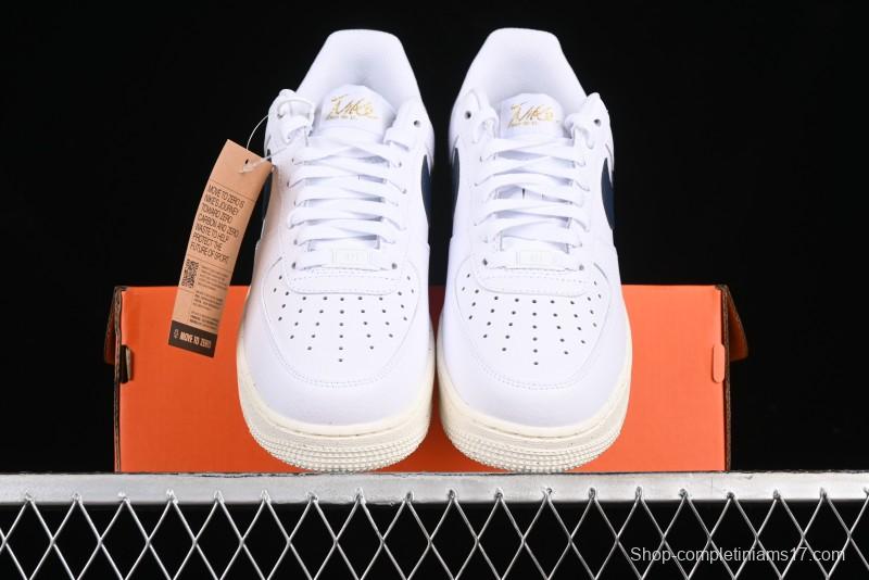 Nike Air Force 1 '07 Low Casual Sneakers with Full-Length Air Cushion - FZ6768-100