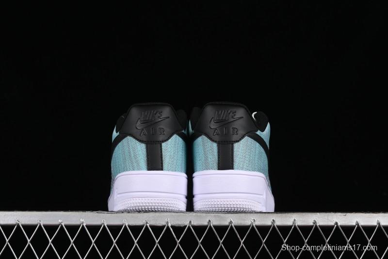 Nike Air Force 1 '07 Low 2.0 Moon Black Flywire Casual Sneakers - CI0051-600