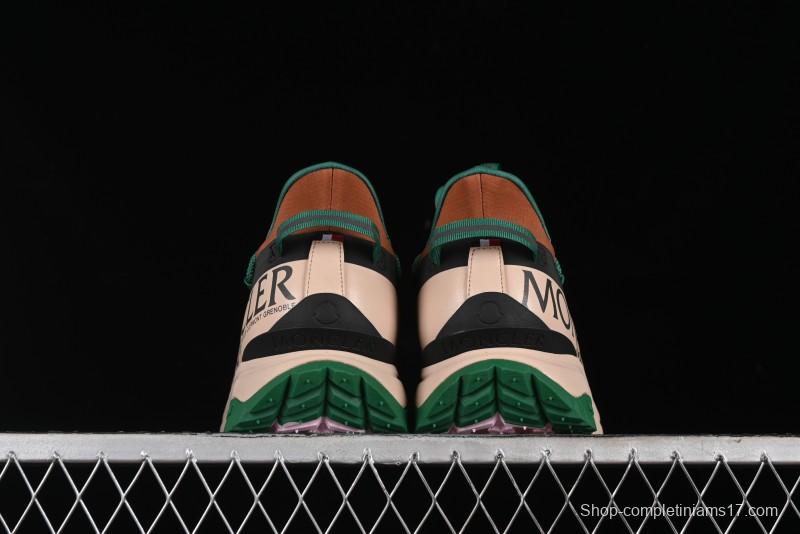 Moncler Trailgrip GTX Hiking Shoes with Cordura Nylon Gore-Tex Waterproof and Vibram Outsole - M00240M3457