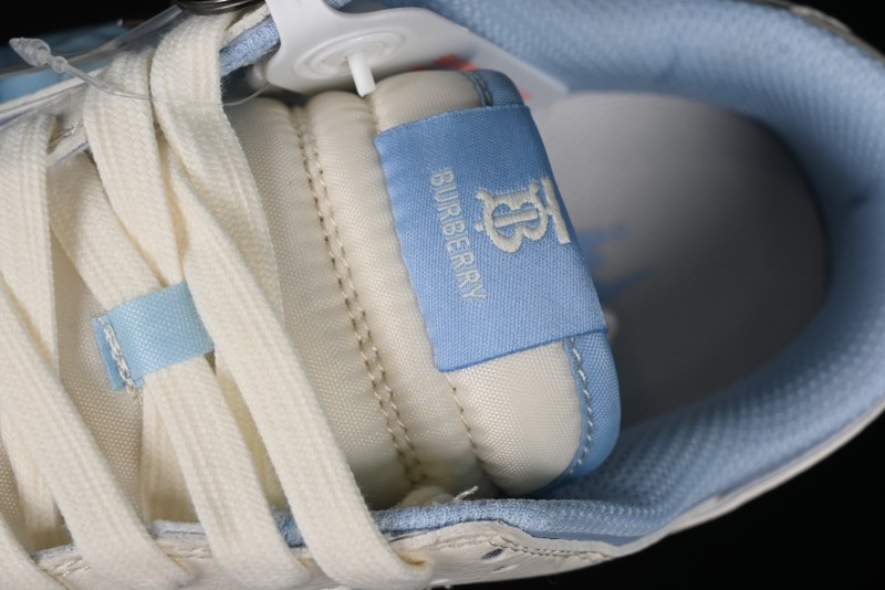 Nike SB Dunk Low Burberry Collaboration - Bondi Blue Anniversary High-End Custom Low-Top Casual Sneakers - BB5252-601
