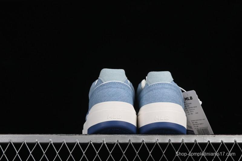 New York Yankees MLB Chunky Liner Denim Basic Platform Sandals - 3ASXCVT4N50BLS