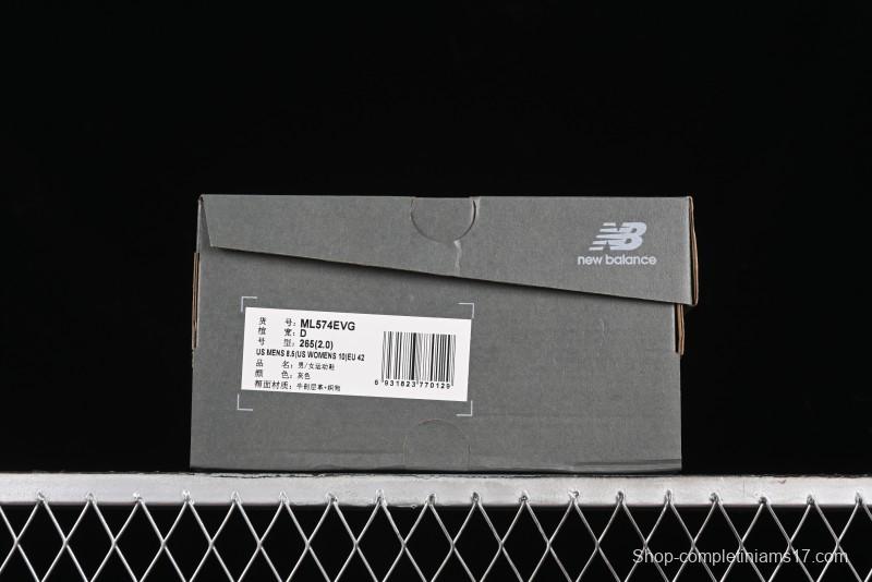 New Balance 574 Series Retro Casual Running Shoes - ML574EVG