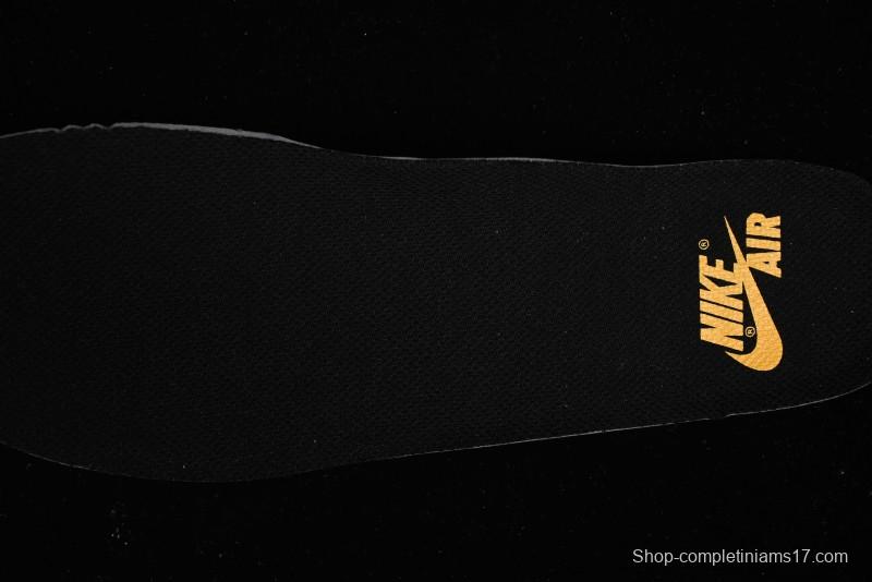 Nike Air Force 1 '07 Low Casual Sneakers in Black, White, and Gray - FB7162-081