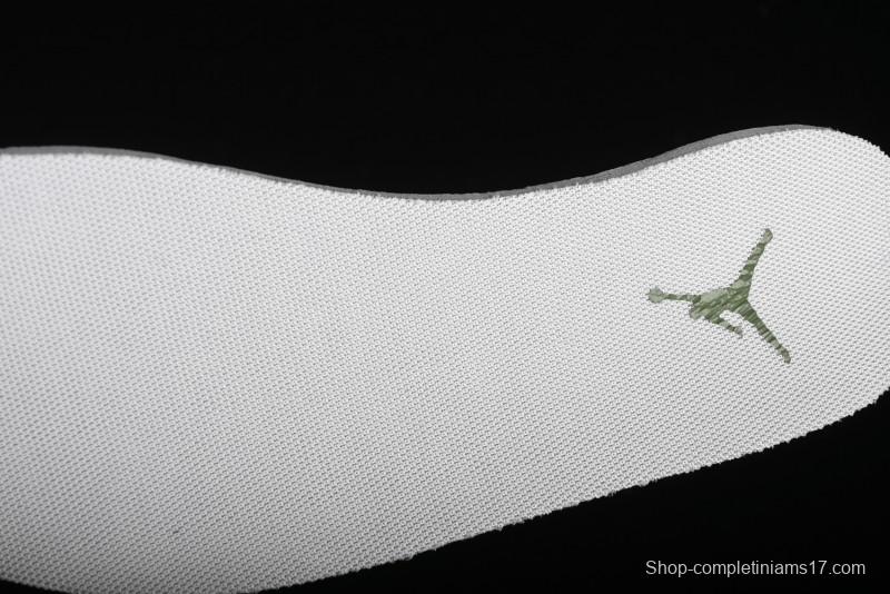 Nike Air Jordan 1 Low Retro Basketball Shoes in Off-White Olive Green - CF3688-019