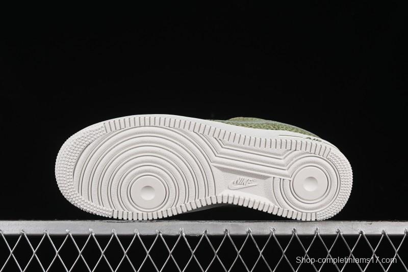 Nike Air Force 1 '07 Low Casual Sneakers with Full-Length Air Cushion - FV6519-200