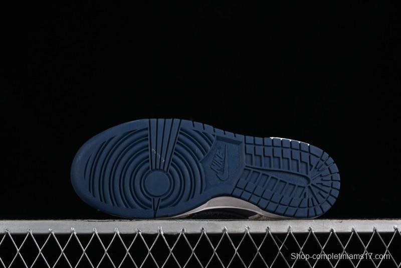 Nike Dunk Low Panda Prank Wave Fishing Blue Brown Low Top Casual Sneakers - DD1391-400