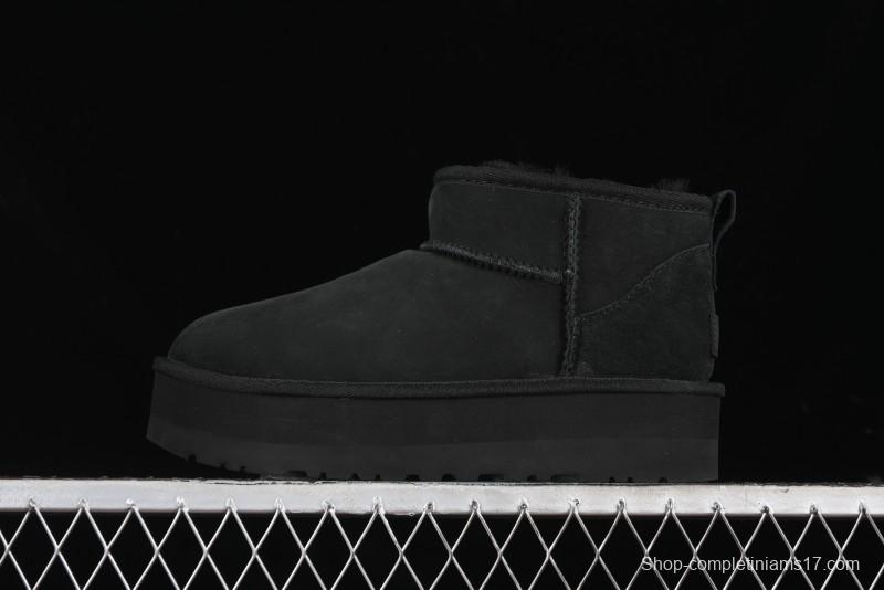 UGG Classic Ultra Mini Platform 3CM Wool Blend Mini Short Boots - 1135092