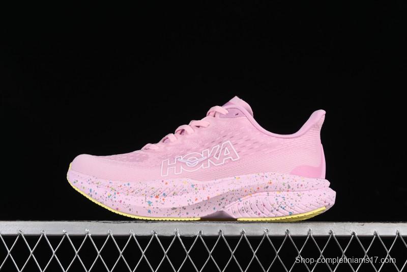 HOKA ONE ONE MACH 6 Flagship Racing Shoes with Carbon Plate Technology and Asymmetric Design - 1147810 PGH