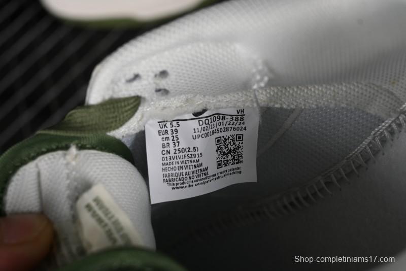 Nike SB Dunk Low NOCTA Anniversary Customized Low-Top Casual Sneakers with White and Green Swoosh - DQ1098-388