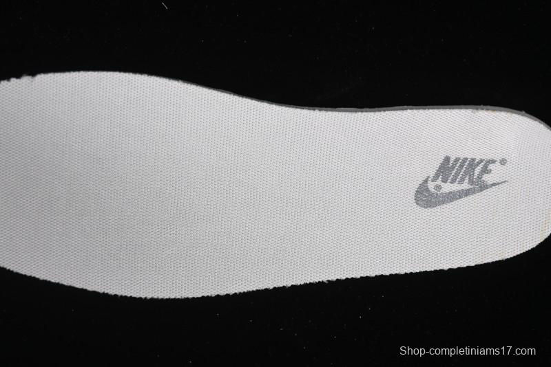 Nike SB Dunk Low Gucci Collaboration Anniversary High-End Custom Sneakers in Off-White & Dark Gray Swoosh - DQ1098-383