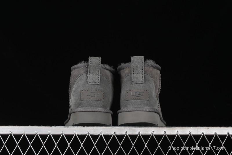 UGG Classic Ultra Mini Short Boots with Genuine Australian Shearling and TREADLITE Outsole - 1116109