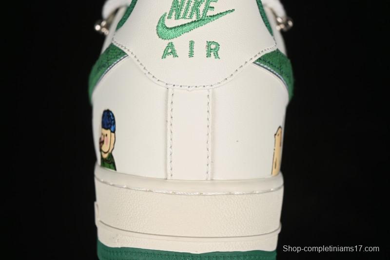 Nike Air Force 1 '07 Low x Capybara "Van Gogh" Casual Sneakers - LV0506-330