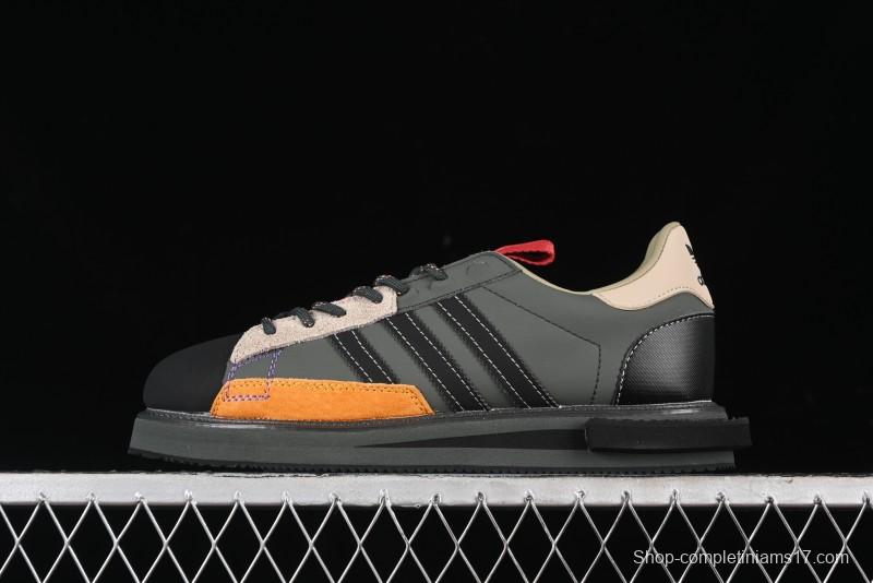 Adidas Originals Campus Mfx Reboot Low-Top Casual Shoes with Die-Cut Design and Anti-Slip Sole - GX1360