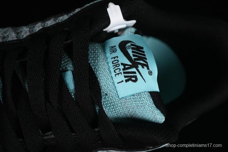 Nike Air Force 1 '07 Low 2.0 Moon Black Flywire Casual Sneakers - CI0051-600