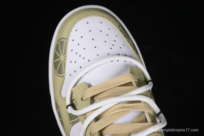 Nike Dunk Low SB Lemon Mojito Casual Skate Shoes - DV0833-100