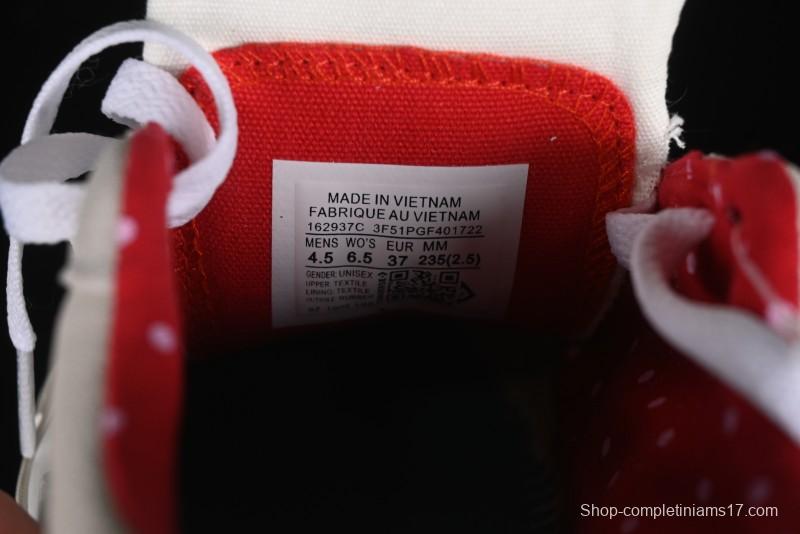 Converse One Star x Hello Kitty Low Top Casual Sneakers with Crystal Outsole and Replaceable Laces - 162937C