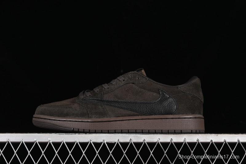 Nike Travis Scott x Air Jordan 1 Low OG Retro Sneakers - DM7866-202
