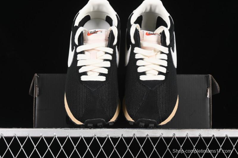 Nike Stussy Roshe Run LD-1000 Comfortable Versatile Non-Slip Durable Waffle Low-Top Casual Running Shoes - HM0950-001