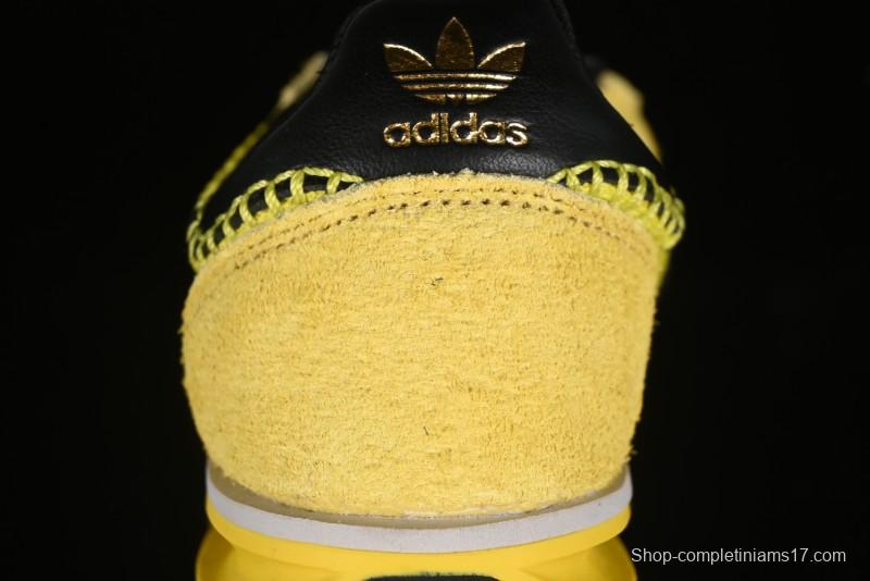 Adidas Wales Bonner x Ad Originals SL 76 IH9906 Low-Top Casual Sneakers with Football-Inspired Design