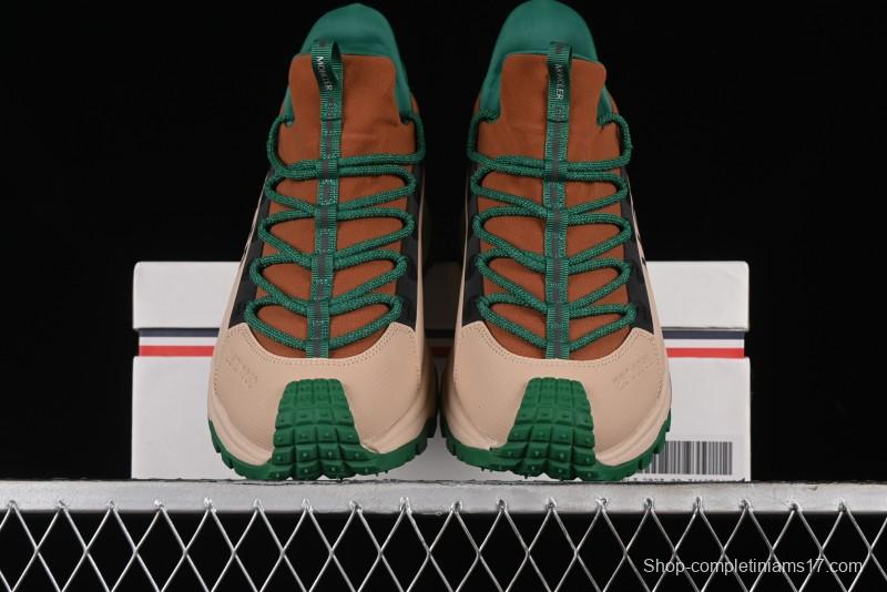 Moncler Trailgrip GTX Hiking Shoes with Cordura Nylon Gore-Tex Waterproof and Vibram Outsole - M00240M3457