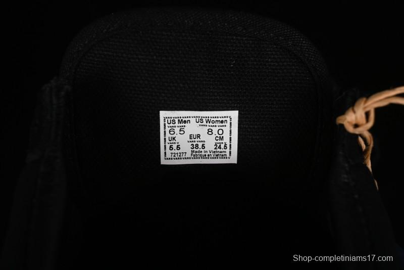 Vans Old Skool Premium Black Suede Retro Skate Shoes - VN000CXTBKA