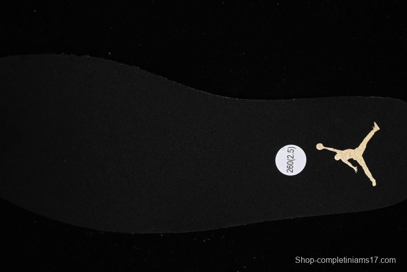 Nike Air Jordan 1 Low AJ1 Black White Gold Hook Basketball Shoes - 553558-172