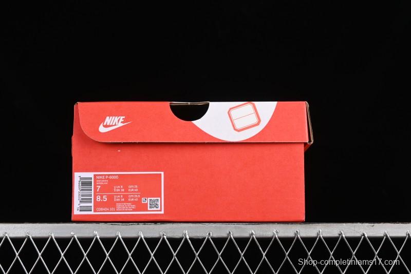 Nike P-6000 Prm Retro Casual Sneakers with Lightweight Design - CD6404-101