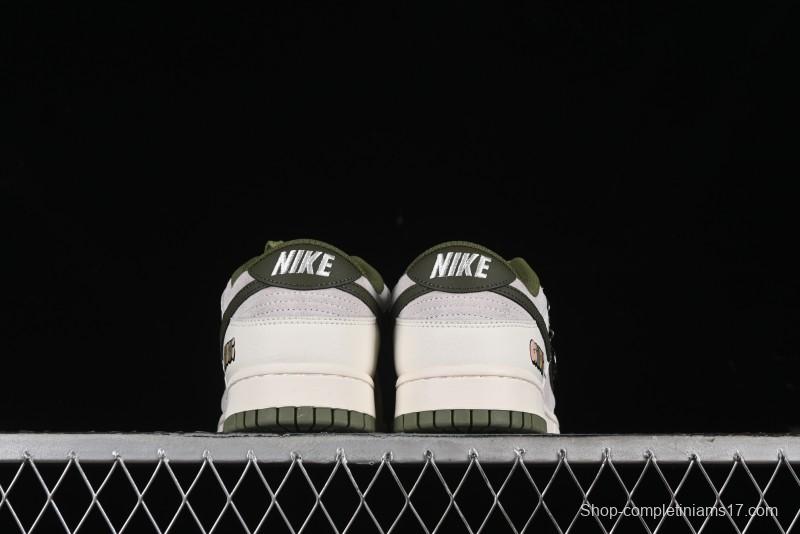 Nike SB Dunk Low Gucci Collaboration Anniversary High-End Custom Sneakers - KK1888-002