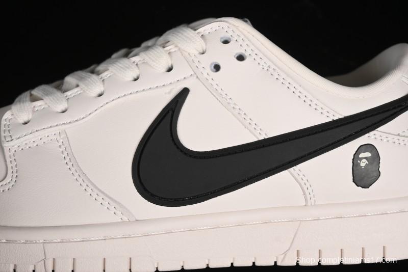 Nike SB Dunk Low x AMBUSH x BAPE Triple Collaboration Anniversary Edition Custom Low-Top Sneakers - XX2025-998