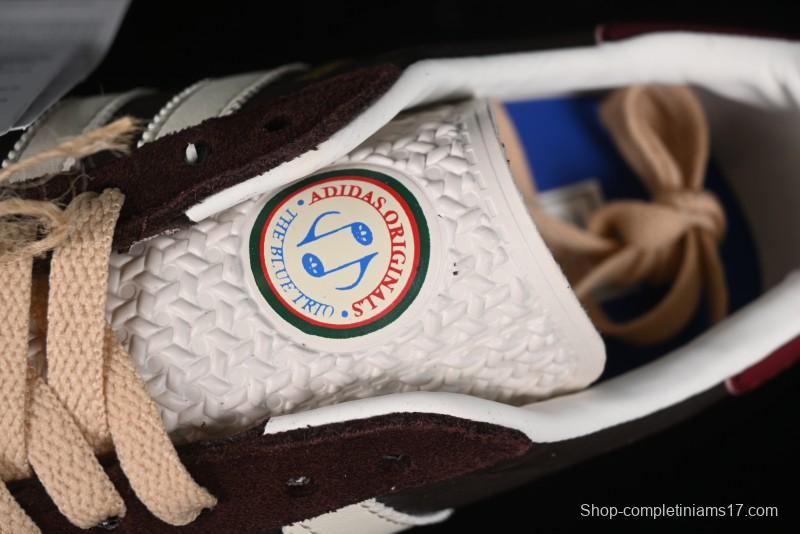 Adidas Originals Gazelle Indoor Retro Casual Anti-Slip Wear-Resistant Low-Top Sneakers - JP5671