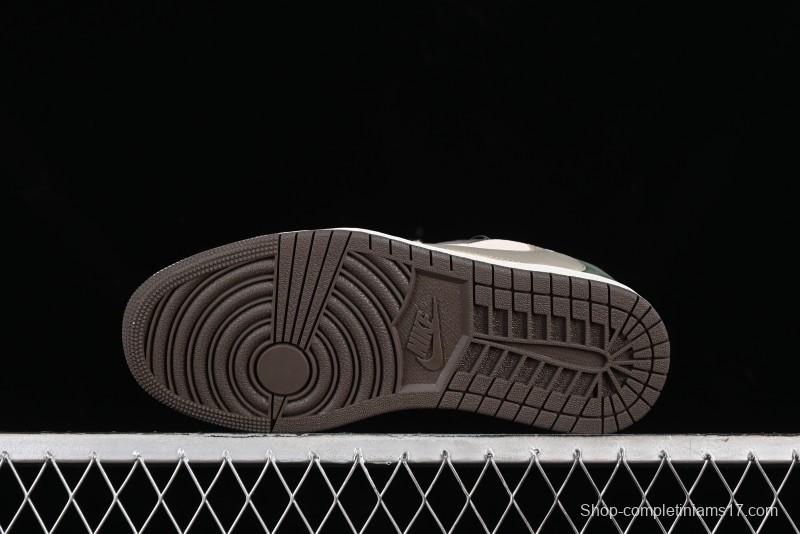 Nike Travis Scott x Air Jordan 1 Low OG Retro Basketball Shoes - DM7866-818