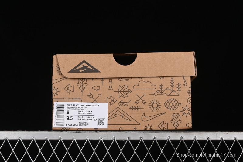 Nike Pegasus Trail 5 Lightweight Comfortable Durable Low-Top Running Shoes - DV3864-003