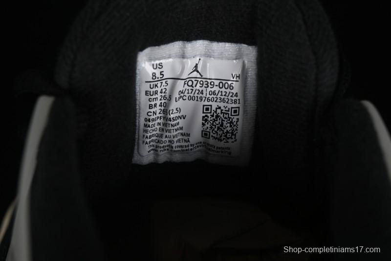 Nike Air Jordan 4 Remastered Sneakers in Black with Textile Mesh, Leather and Suede - FQ7939-006