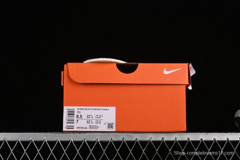 Nike ZoomX Infinity Run 4 Professional Cushioned Running Shoes with Knit Upper - HF5730-191