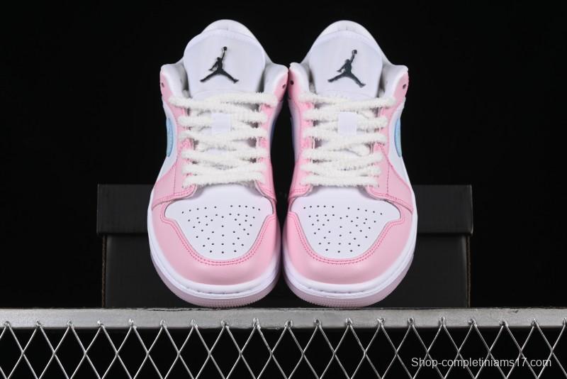 Nike Air Jordan 1 Low SE AJ1 Claw Print Low-Top Casual Sneakers - HM3706-141