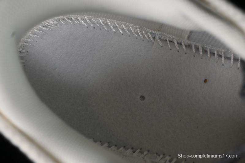 Stussy x Nike Dunk Low SB Sneakers in Off-White and Gray with Stussy S Titanium Accessory - SJ2068-275