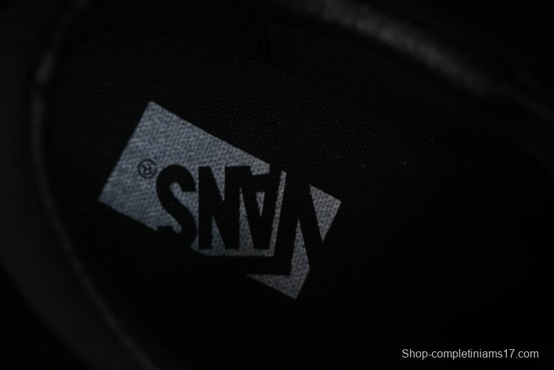 Vans Old Skool Premium Black Suede Retro Skate Shoes - VN000CXTBKA