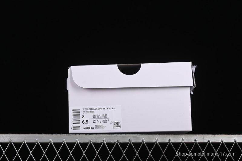 Nike ZoomX Infinity Run 4 Knit Upper Professional Cushion Running Shoes - HJ6648-900